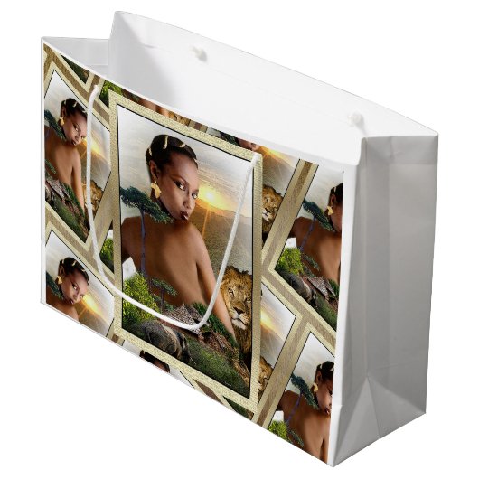 Afrika Groot Cadeauzakje (Voorkant Gekanteld)