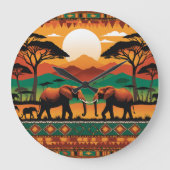 Afrika Grote Klok (Voorkant)