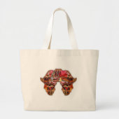 Afrika Grote Tote Bag (Voorkant)