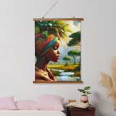 Afrika Hangend Wandkleed (Slaapkamer)