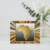 Afrika Het land van goud Briefkaart (Staand voorkant)