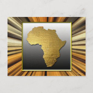 Afrika Het land van goud Briefkaart