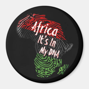 Afrika Het zit in mijn DNA Magneet