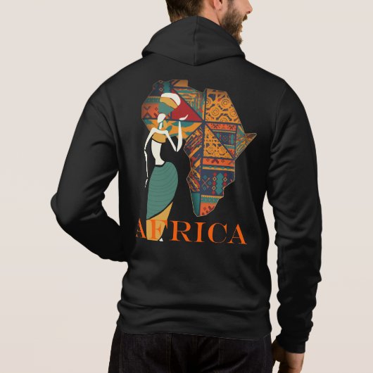 Afrika Hoodie (Achterkant)