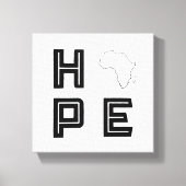 Afrika Hope Canvas Kunst (Voorkant)