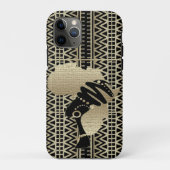 Afrika in goud Case-Mate iPhone case (Achterkant)
