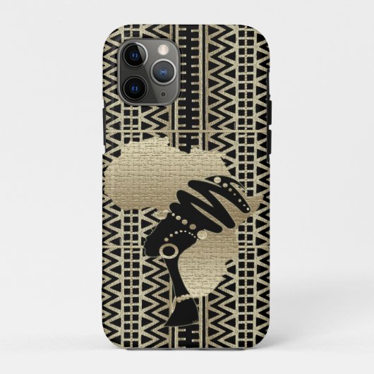 Afrika in goud Case-Mate iPhone case (Achterkant)