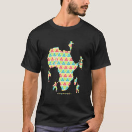 Afrika is de toekomst (kleur) t-shirt