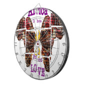 Afrika is waar ik Liefde vond Dartbord (Voorkant Rechts)