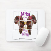 Afrika is waar ik Liefde vond Muismat (Met muis)