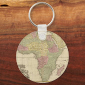  Afrika-kaart 1725 Sleutelhanger (Voorkant)