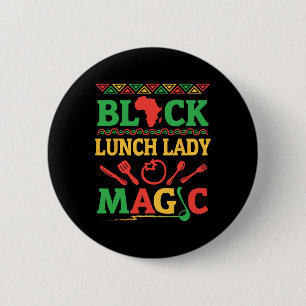 Afrika Kaart Pen Boeken Geschiedenis Maand Black L Ronde Button 5,7 Cm