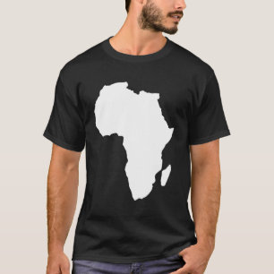 Afrika-kaart T-shirt