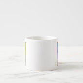 Afrika-kaart van Worcester Espresso Kop (Voorkant)