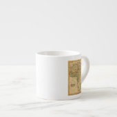 Afrika-kaart van Worcester Espresso Kop (Voorkant rechts)