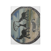 Afrika Kenia Beauful Elegant Wildlife Notitieblok (Gedraaid)