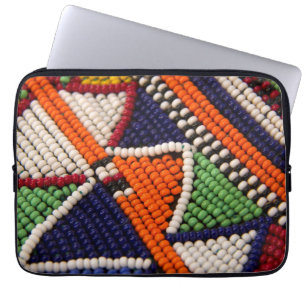 Afrika, Kenia. Maasai-stamkralen Laptop Sleeve