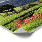 Afrika - Kenia - Panorama - Poster (Hoek)