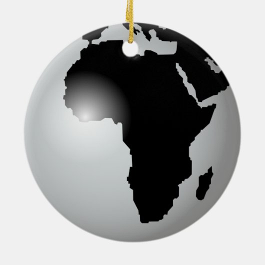 Afrika Keramisch Ornament (Achterkant)