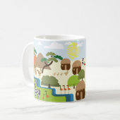 Afrika Koffiemok (Voorkant links)