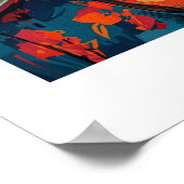 Afrika Kunstprint Poster (Hoek)
