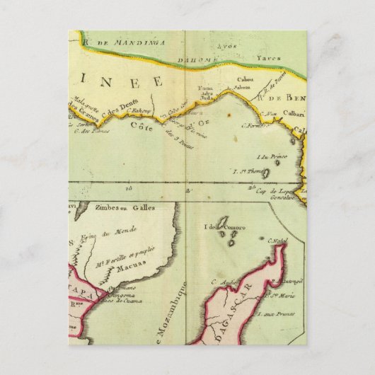 Afrika, Madagaskar Briefkaart (Voorkant)