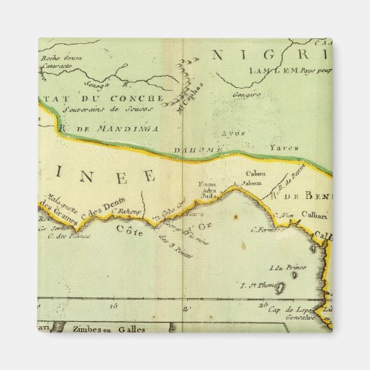 Afrika, Madagaskar Magneet (Voorkant)