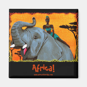 "Afrika!" Magneet