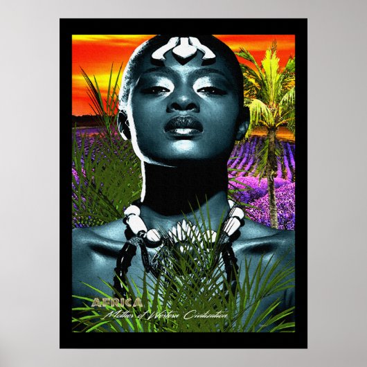 Afrika Moeder van de Westerse Beschaving Poster (Voorkant)