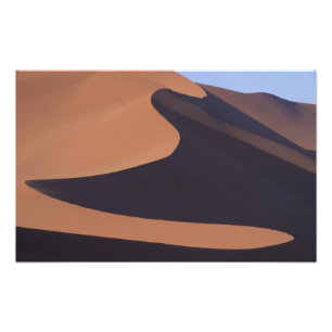 Afrika, Namibië, Namibwoestijn. Sossusvlei. Foto Afdruk