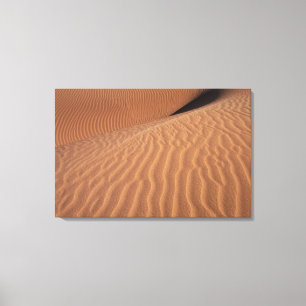 Afrika, Namibië, Sossusvlei-regio. Zandduinen Canvas Afdruk