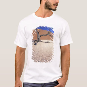 Afrika, Namibië, Sossusvlei-regio. Zandduinen T-shirt