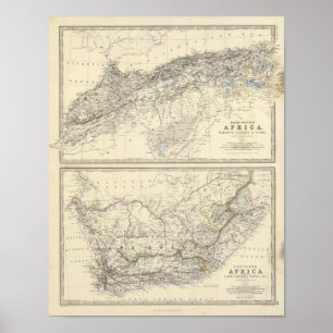 Afrika, NW, S Poster