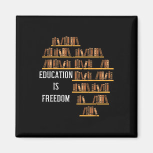 Afrika Onderwijs is Freedom Black History Teacher Magneet