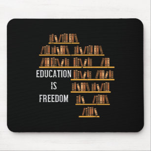 Afrika Onderwijs is Freedom Black History Teacher Muismat