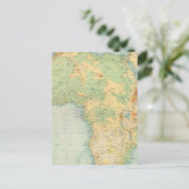 Afrika Physical 10506 Briefkaart (Staand voorkant)