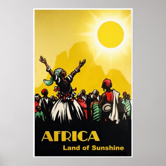 Afrika Poster (Voorkant)