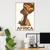 Afrika Poster (Thuiskantoor)