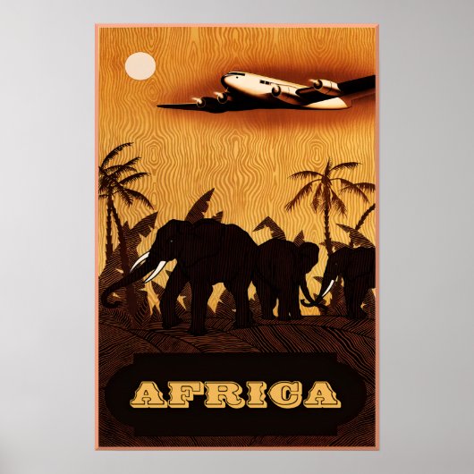Afrika poster (Voorkant)