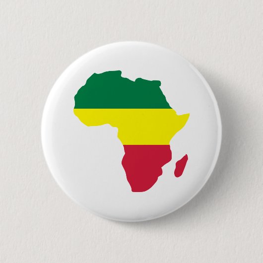 Afrika Reggae Ronde Button 5,7 Cm (Voorkant)