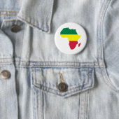 Afrika Reggae Ronde Button 5,7 Cm (In situ)