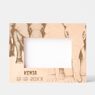 Afrika-reisgeheugen Gegraveerde Lijstjes