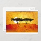 Afrika retro  cadeaus 01 briefkaart (Voorkant / Achterkant)