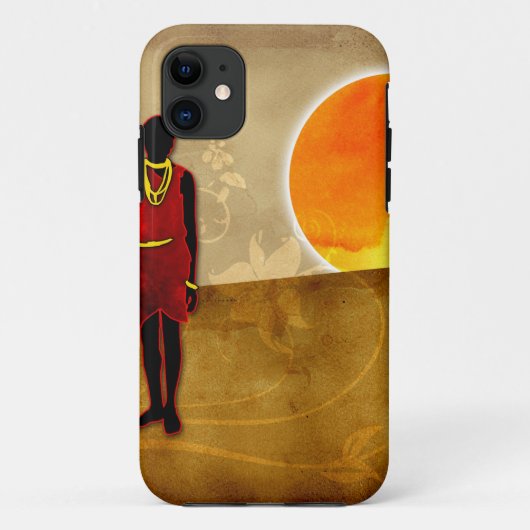 Afrika retro  cadeaus 03 Case-Mate iPhone case (Achterkant)