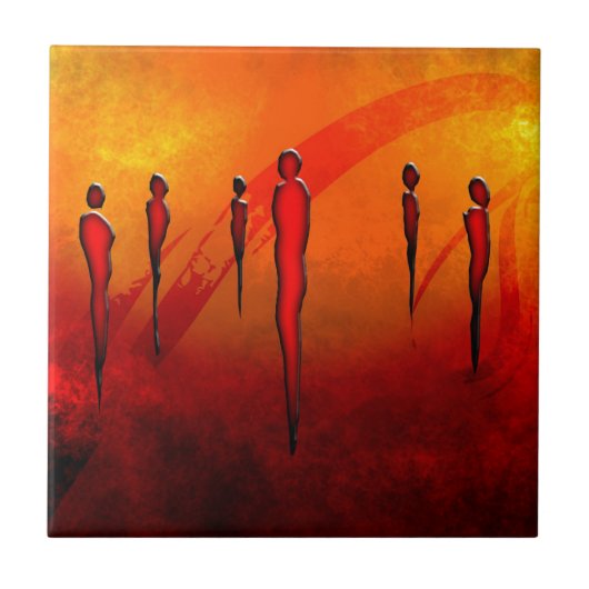 Afrika retro  cadeaus 22 tegeltje (Voorkant)