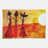 Afrika retro  cadeaus 27 theedoek (Horizontaal)