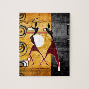 Afrika retro  geschenken legpuzzel