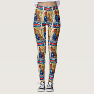afrika rosie de riveter - leggings