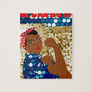 afrika rosie de riveter legpuzzel