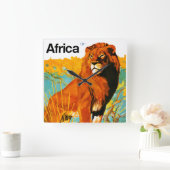 Afrika ~ Sabena Vierkante Klok (Huis)